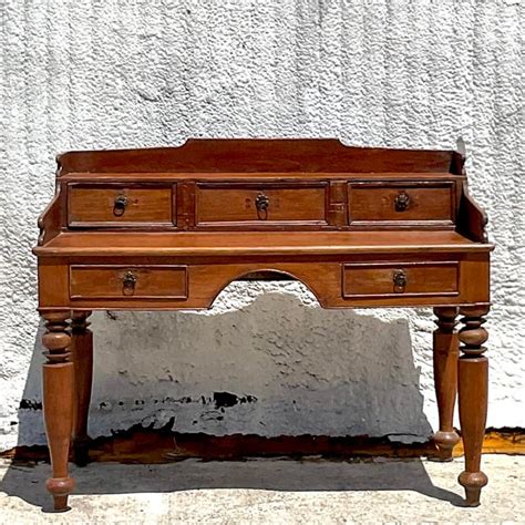 The Enigma of the Aged Writing Desk: An Entranceway to the Bygone Era