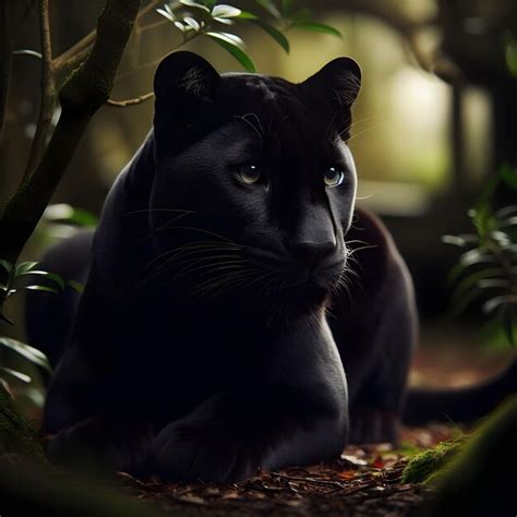 The Enigmatic Beauty of the Mysterious Ebony Panther