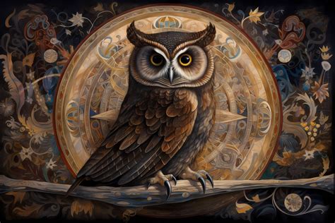 The Enigmatic Mastery of the Silent Owl: Symbolizing Supreme Authority and Command