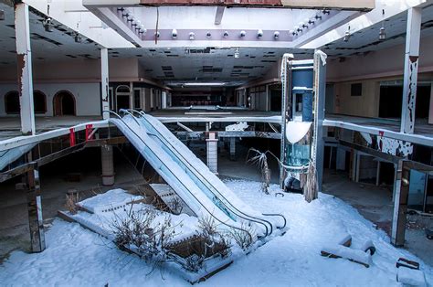 The Enigmatic Past of the Deserted Shopping Center