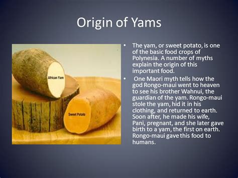 The Enigmatic Role of Yam in Mythology and Folklore