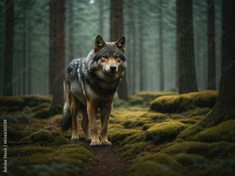 The Enigmatic Symbolism of the Towering Canis lupus