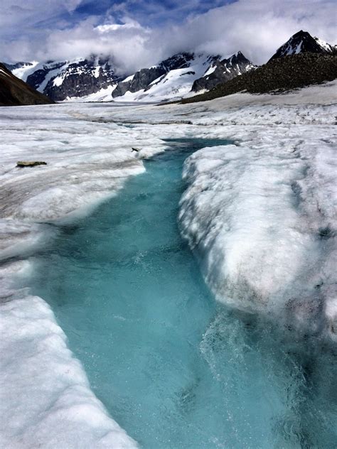 The Ever-Changing Charisma of Glacial Waterways: A Pictorial Exploration