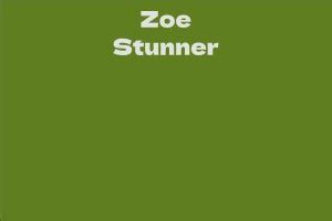 The Evolution of Zoe Stunner's Career