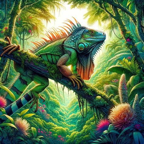 The Evolutionary History of Colossal Iguanas: From Lizards to Behemoths