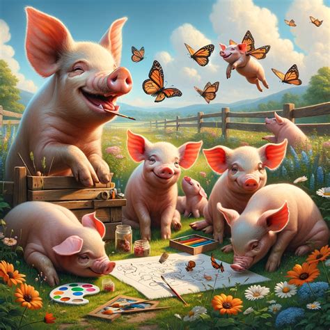 The Fascinating World of Porcine Companions: A Celebration of Unique and Enchanting Friends