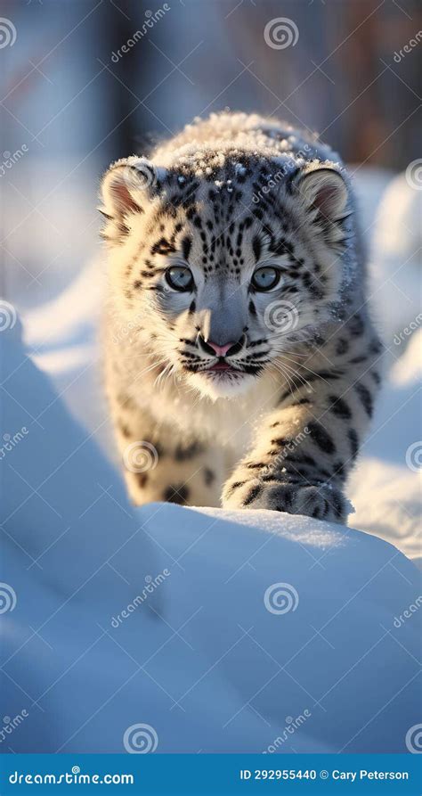 The Graceful Movement of the Majestic Snow Panther: An Elegant Sight to Behold