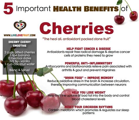 The Health Benefits of Cherries: From Antioxidants to Sleep Aid