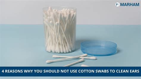 The Health Risks of Cotton Swabs: Reasons to Avoid Using Them