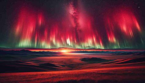 The Impact of Atmospheric Conditions on Generating the Enigmatic Scarlet Skies