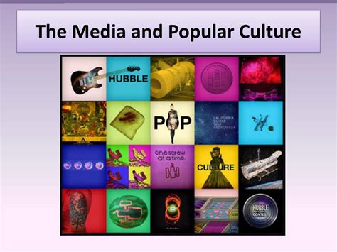 The Impact of Media and Popular Culture