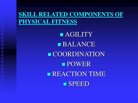 The Impact of Physical Fitness and Skill Level