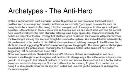 The Influence of Antiheroes on Traditional Morality