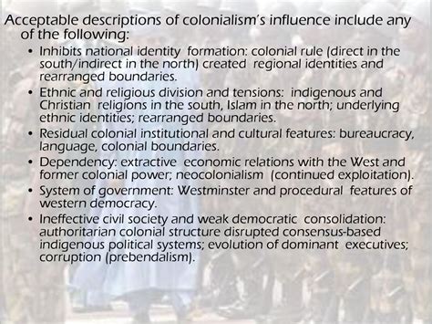 The Influence of Colonialism on the Formation of Racial Identity