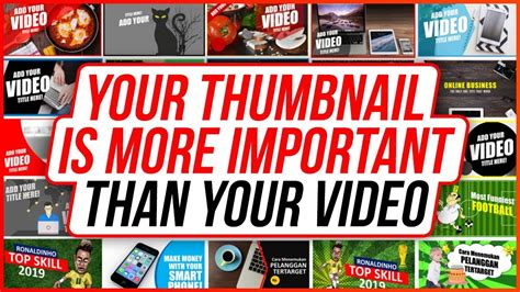 The Influence of Visuals: Why Thumbnails Are Essential