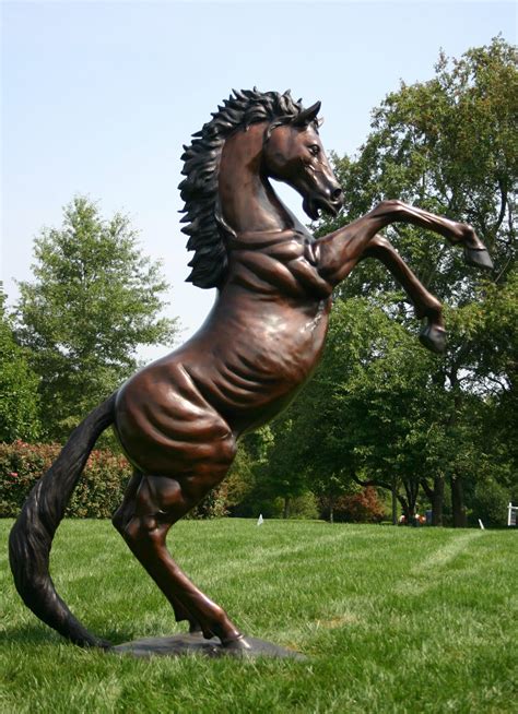 The Intricate Craftsmanship of Monumental Horse Sculptures