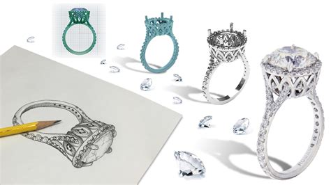 The Intricate Process of Designing and Crafting a Personalized Diamond Ring