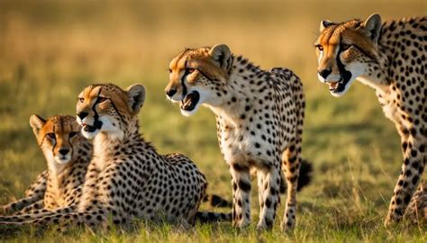 The Intriguing Social Structure and Family Dynamics of Cheetah Females