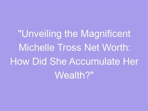 The Journey to Accumulating Her Wealth