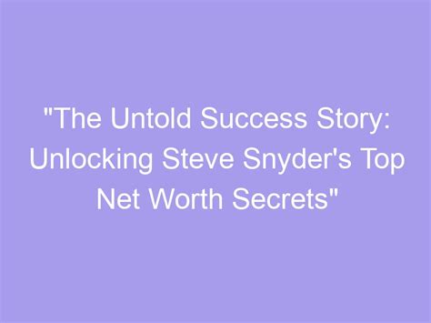 The Journey to Success: Jess Snyder's Story