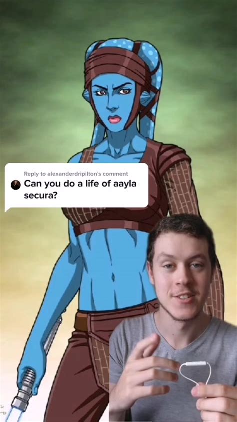 The Life Journey of Aayla Secura