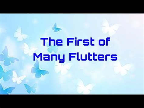 The Magic of Sensing the First Flutter