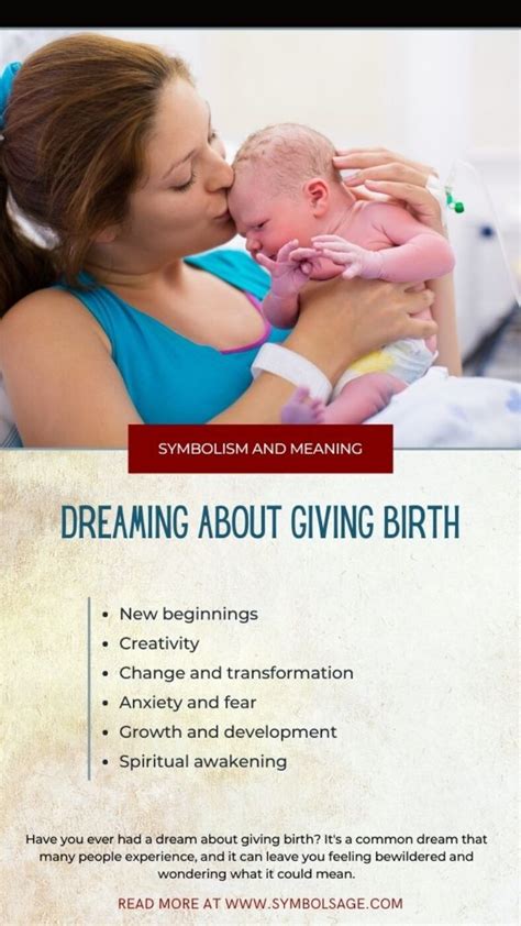 The Meaning Behind Dreaming of a Woman Giving Birth