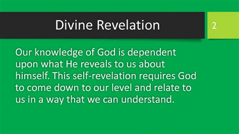 The Meaning and Significance of Experiencing a Divine Revelation of a Holy Being