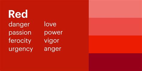 The Meaning of Red: Love, Passion, and Danger