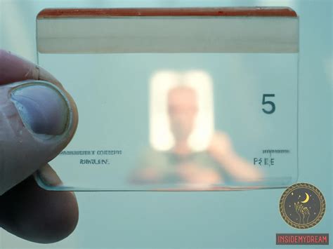 The Multifaceted Significance of Identification Cards in Dreams