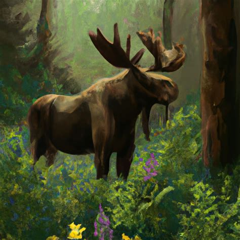 The Mythical Majesty: Exploring the Symbolism of the Moose