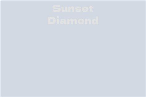 The Net Worth of Sunset Diamond