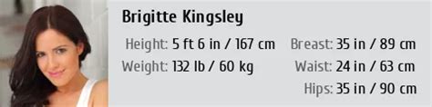 The Physique of Bridget Flash: Body Measurements