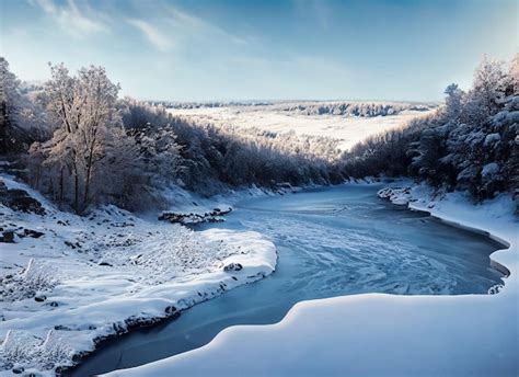 The Power and Serenity of Frozen Rivers: A Duality to Behold