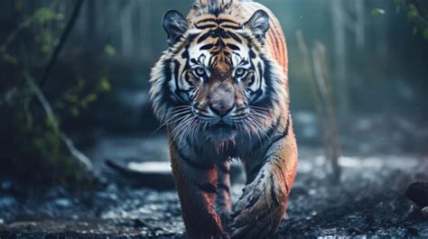 The Power and Strength of the Majestic Tiger