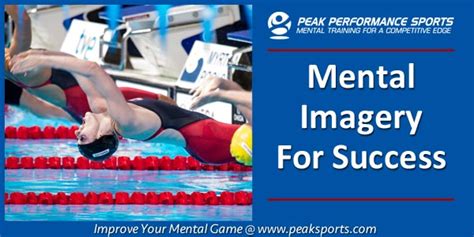 The Power of Mental Imagery: Enhancing Performance in the Pool