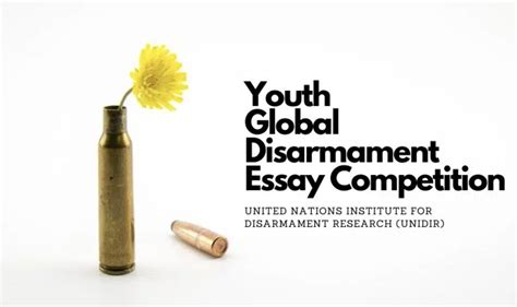The Pressing Imperative for Global Disarmament