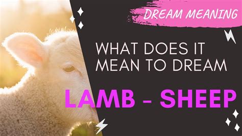 The Psychological Interpretation of Dreaming about a Lamb Sacrifice