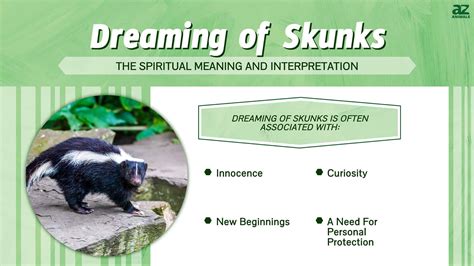 The Psychological Significance of Dreaming about Skunk Spray