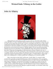 The Psychology of Villainy: Exploring our Shadow Side