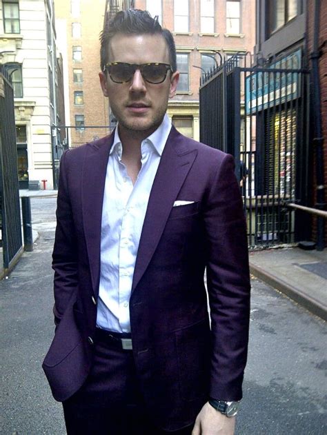 The Purple Suit as a Fashion Statement