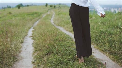 The Relationship Between Walking Barefoot and Stress Reduction