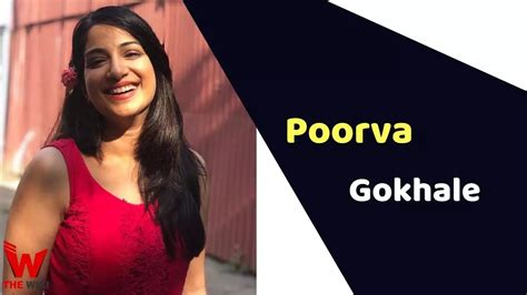 The Rise of Poorva Gokhale in Acting