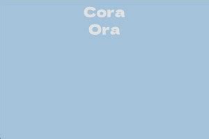 The Rising Star: Cora Ora's Net Worth