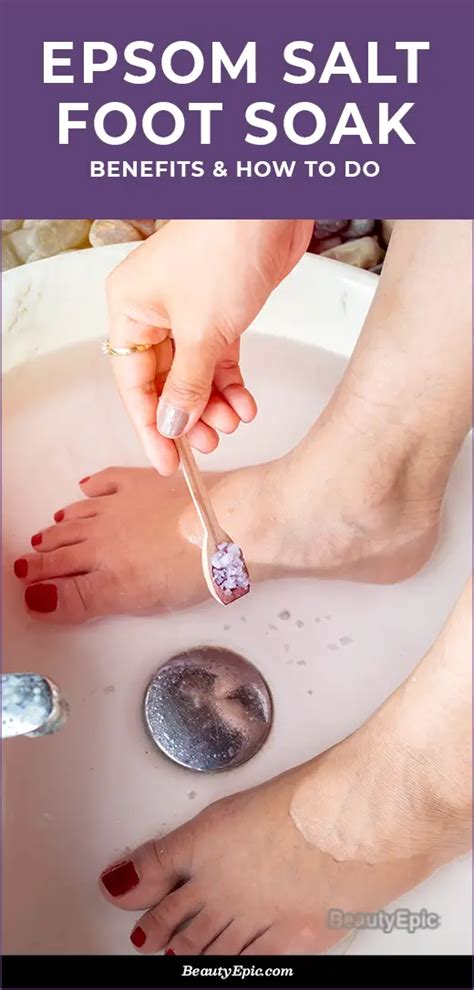 The Role of Epsom Salt in a Tranquilizing Soak for Your Feet