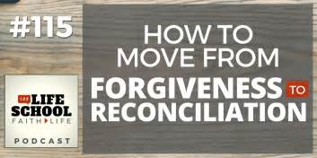 The Role of Forgiveness in Reconciliation