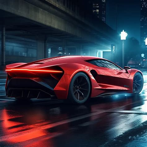 The Science of Velocity: How a Scarlet Supercar Enhances Performance