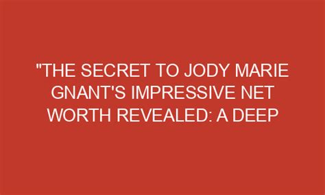 The Secret to Jody Ryder's Success