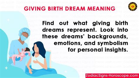 The Significance of Birth in Dream Interpretation