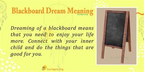 The Significance of Blackboard Dreams in Processing and Resolving Unconscious Dilemmas